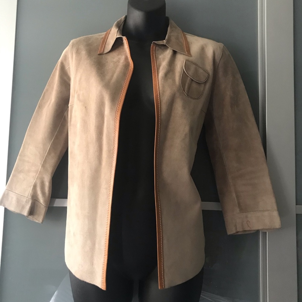 Miu Miu suede leather Jacket